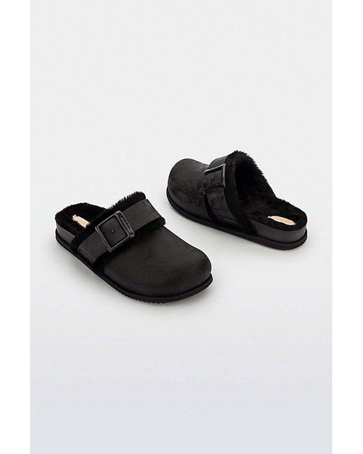 Melissa Black Cozy Warm Clog