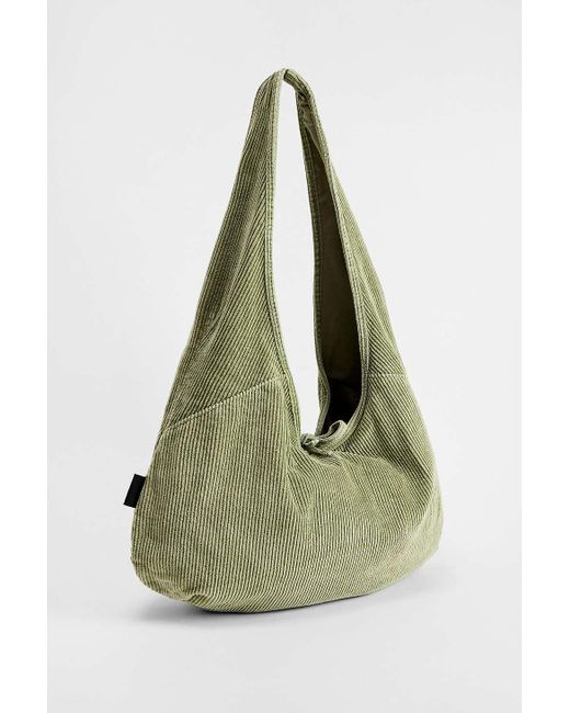 Urban Outfitters Red Bdg Flo Slouch Corduroy Tote Bag