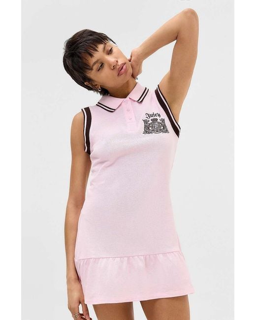 Juicy Couture Pink Polo Dress