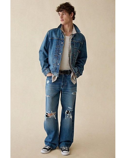 Levi's Blue Type I Denim Trucker Jacket for men