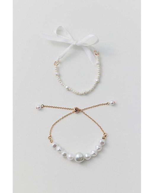 Urban Outfitters Natural Bracelet Set