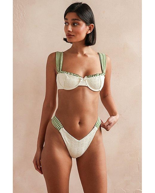 Dippin' Daisy's Brown Eze Super Cheeky Bikini Bottom