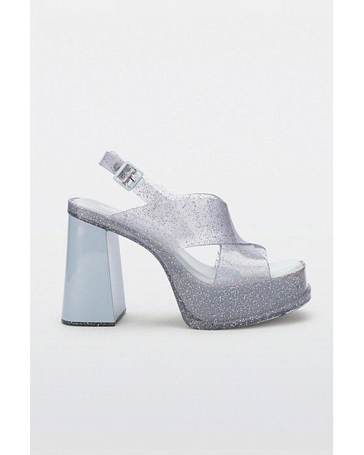 Melissa Blue Dance Jelly Platform Heel