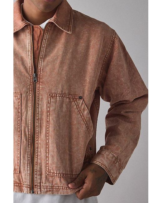 BDG Brown Kasper Twill Work Jacket for men