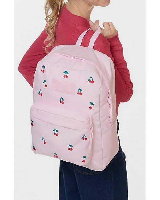 Jansport Pink Superbreak Plus Backpack