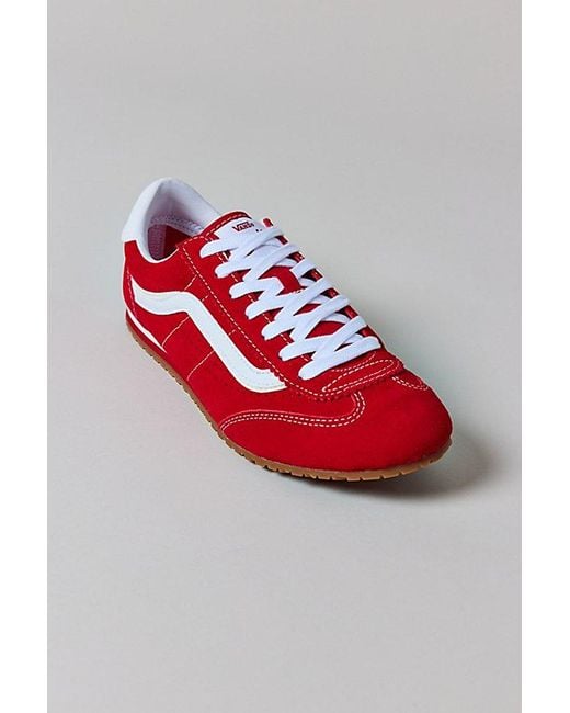 Vans Red Super Lowpro Sneakers