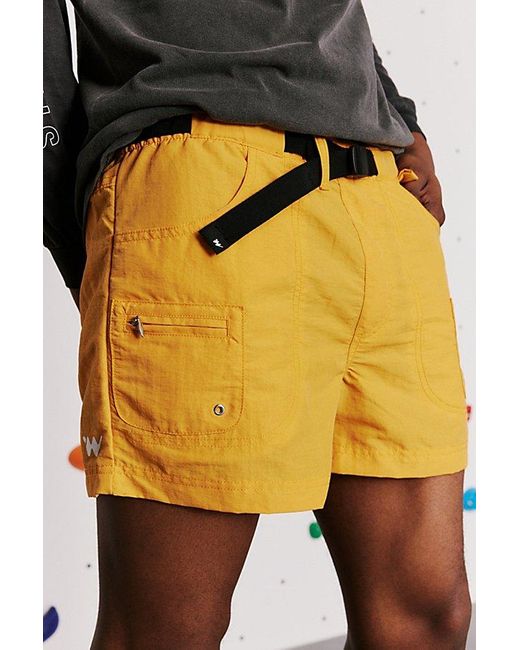 Without Walls Yellow Hike Cargo Short for men