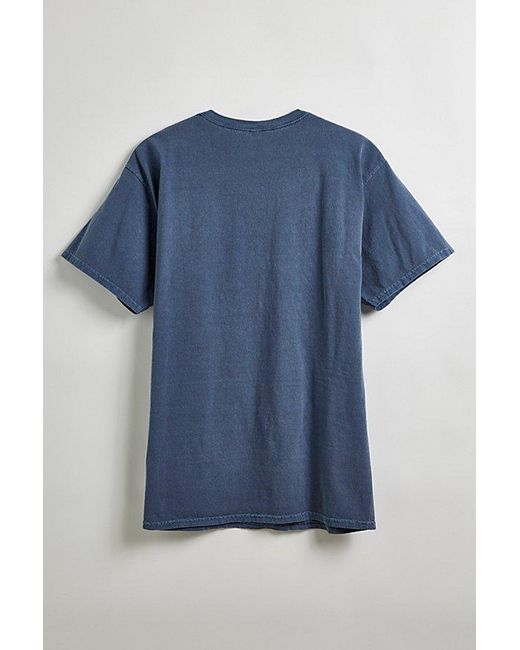 Urban Outfitters Blue New York Crest Tee for men