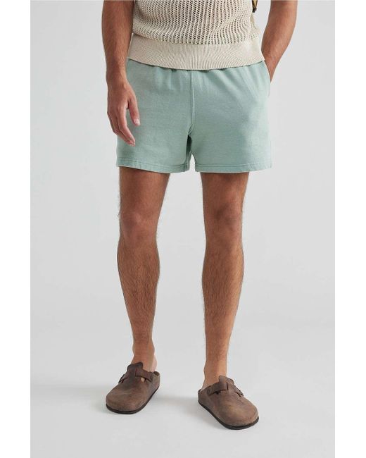 BDG Green Blue Bonfire Shorts for men