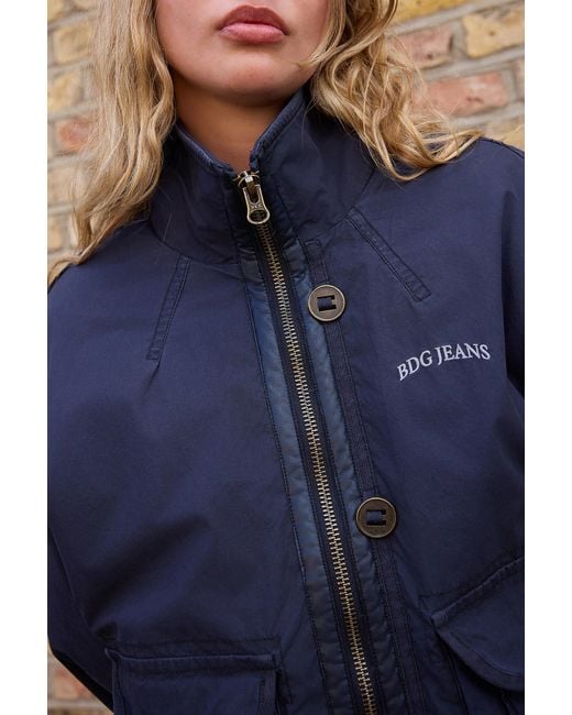 BDG Blue Nova Padded Jacket