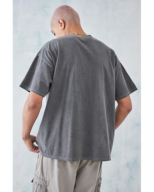 Urban Outfitters Gray Uo Washed Toke It Easy Tee for men