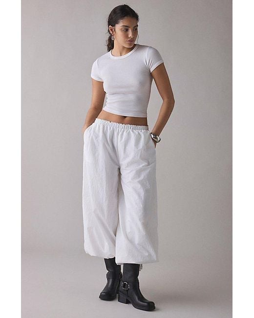 BDG Gray Made For Me Balloon Pull-On Pant