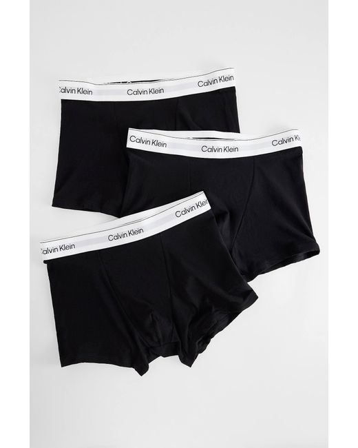 Calvin Klein Black Trunks 3-pack for men