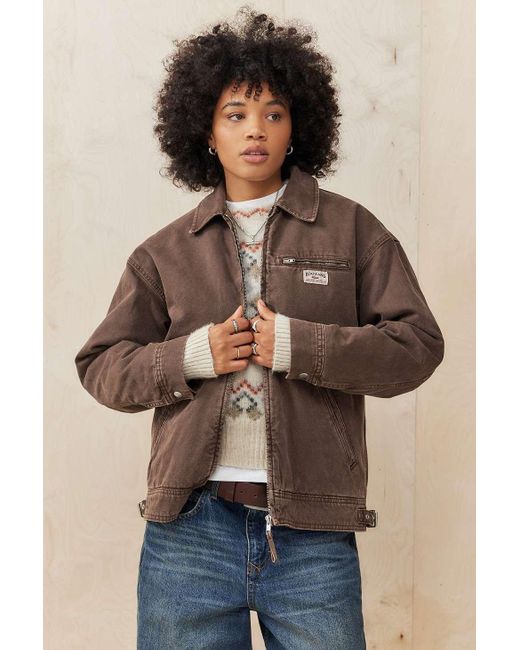 BDG Brown Dex Luca Canvas Workwear Jacket
