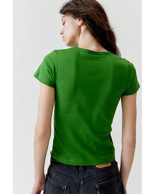 Urban Outfitters Green Ranch Life Photoreal Tee