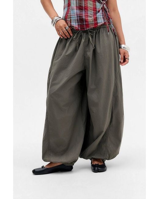 BDG Black Iris Balloon Trousers