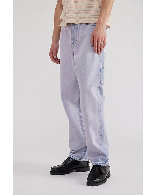 BDG Purple Straight Fit Utility Work Pant for men