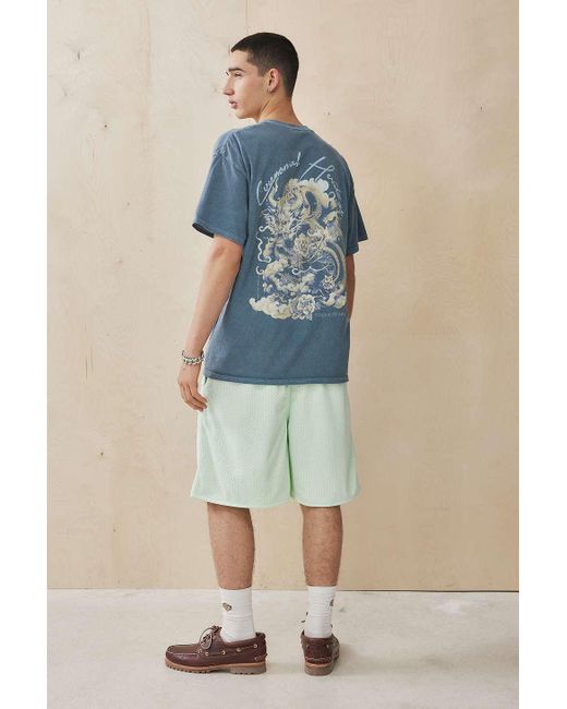 Urban Outfitters Uo Blue Dragon T-shirt for men