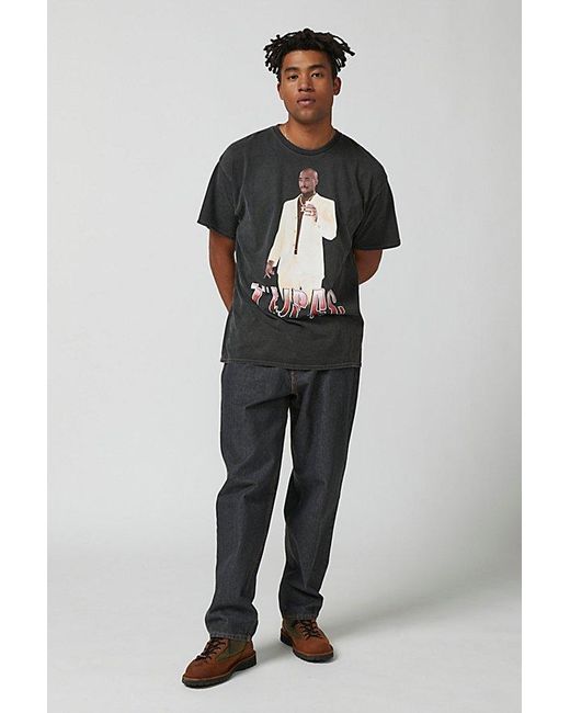 Urban Outfitters Black Tupac Thug Life Tee for men