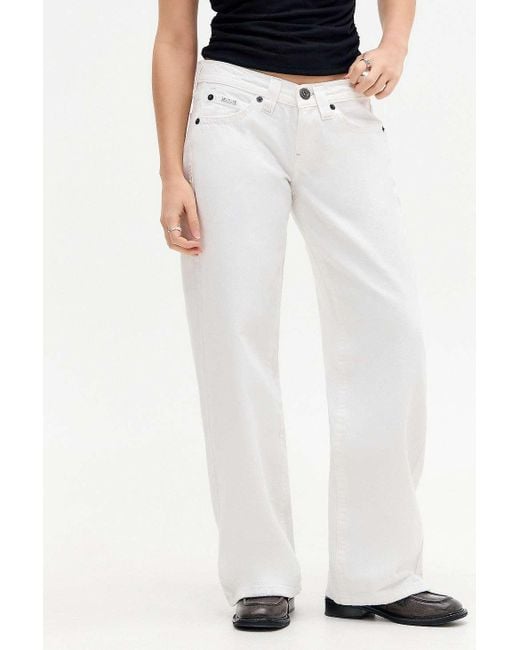 BDG White Bone Kayla Lowrider Jeans