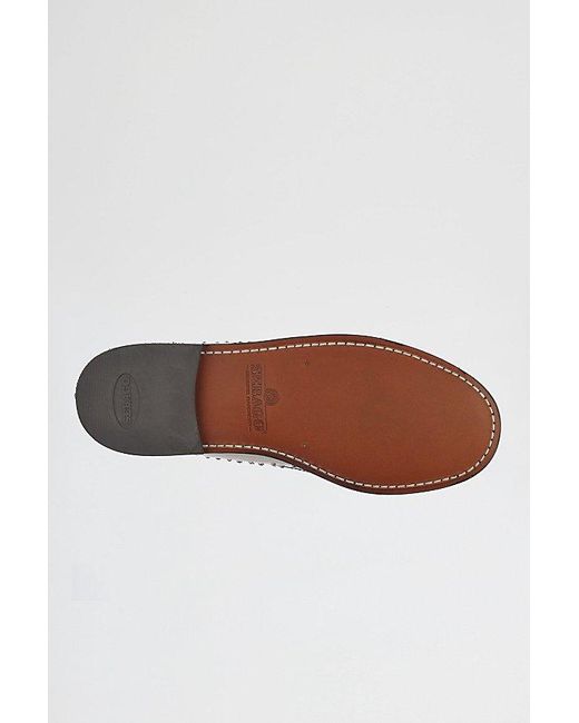 Sebago White Dan Studs Loafer
