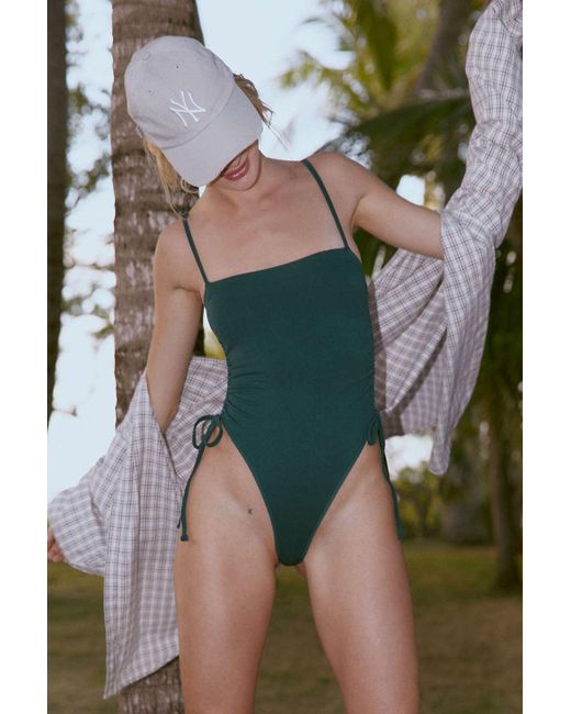 Out From Under Green Rosa Seamless One-piece Swimsuit