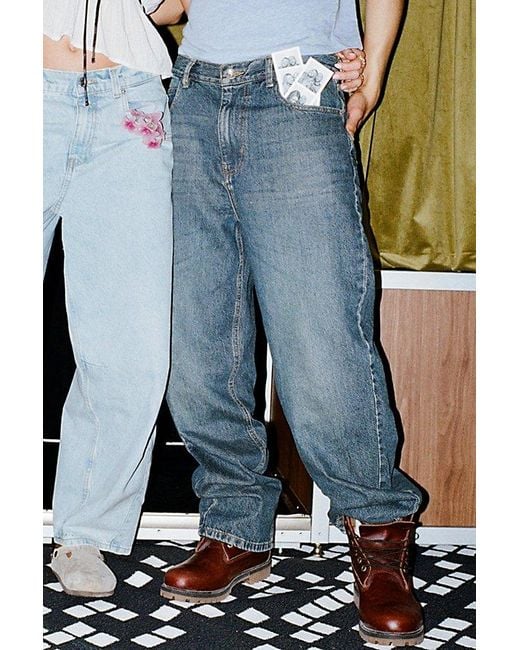 BDG Multicolor Baggy Skate Fit Denim Jean for men