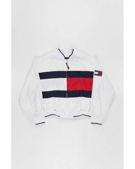 Urban Renewal One of a kind White Tommy Hilfiger Jacket for Men