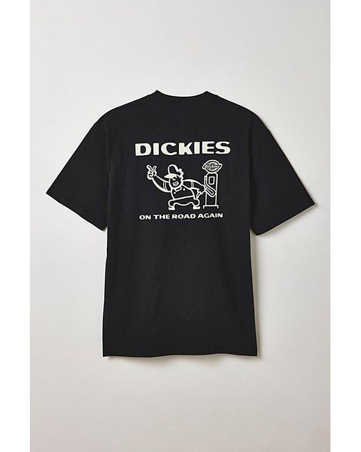 Dickies Black Burns Graphic Tee for men