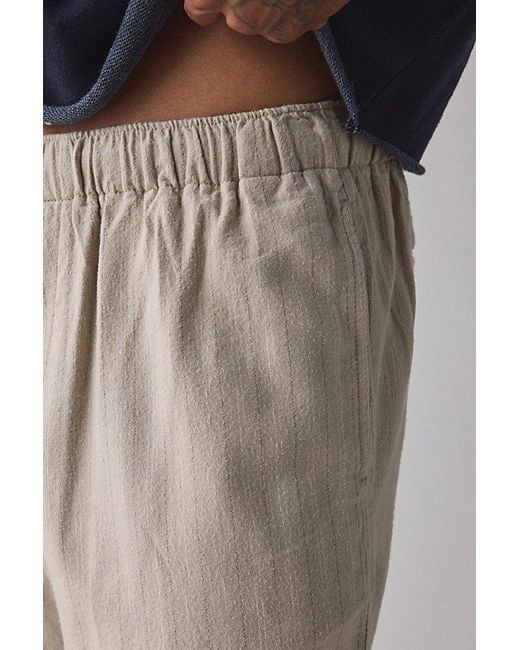 Urban Outfitters Blue Uo Preston Wooly Stripe Pull-On Pant for men