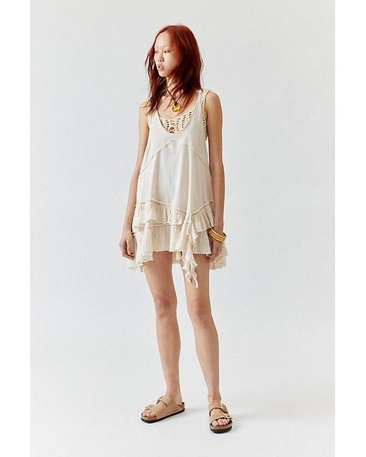 Out From Under White Driftless Racerback Mini Dress