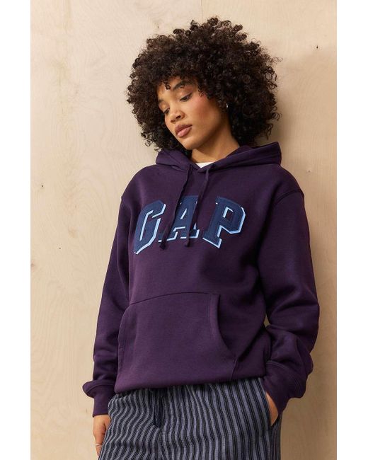 Gap Blue Plum Archive Hoodie