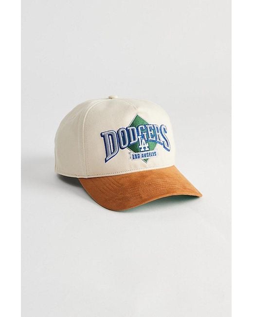 '47 Natural Brand La Dodgers Diamond Hitch Baseball Hat for men