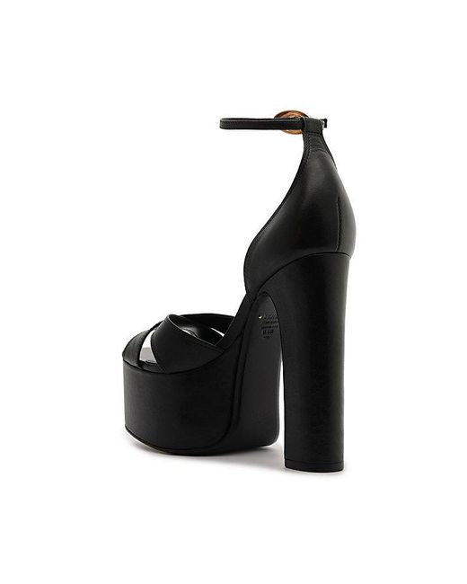 SCHUTZ SHOES Black Jolene Platform Heel