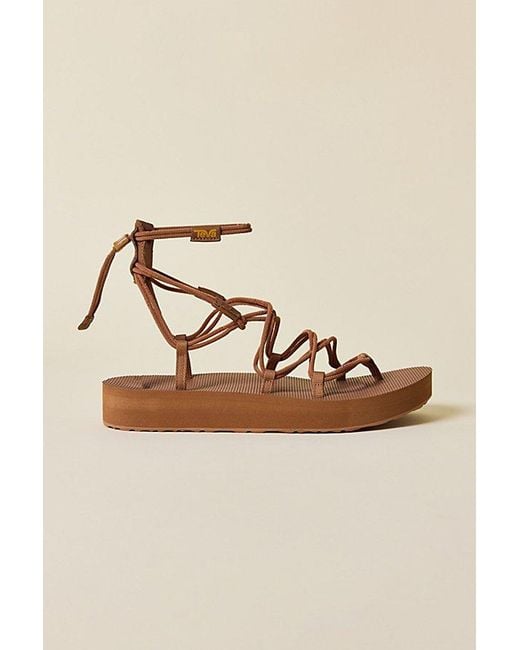 Teva Brown Midform Infinity Sandals