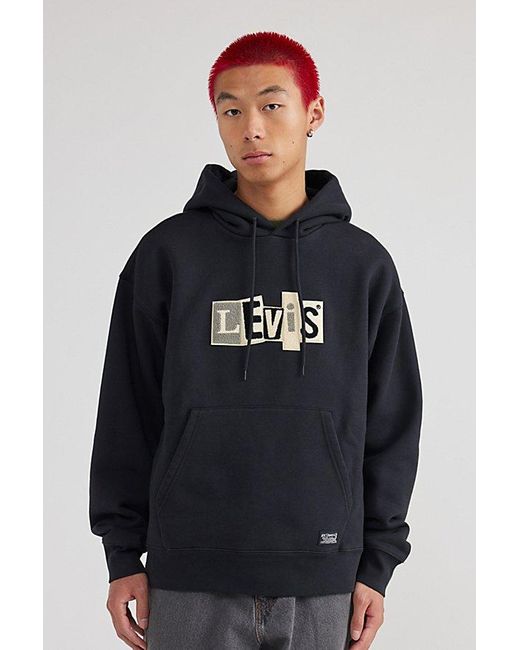 Levi's Black Kate Hoodie Sweatshirt for men