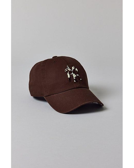 Mitchell & Ness Brown Mlb New York Yankees Patterned Logo Hat