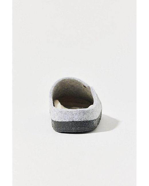 Birkenstock Gray Zermatt Shearling Wool Felt Clog