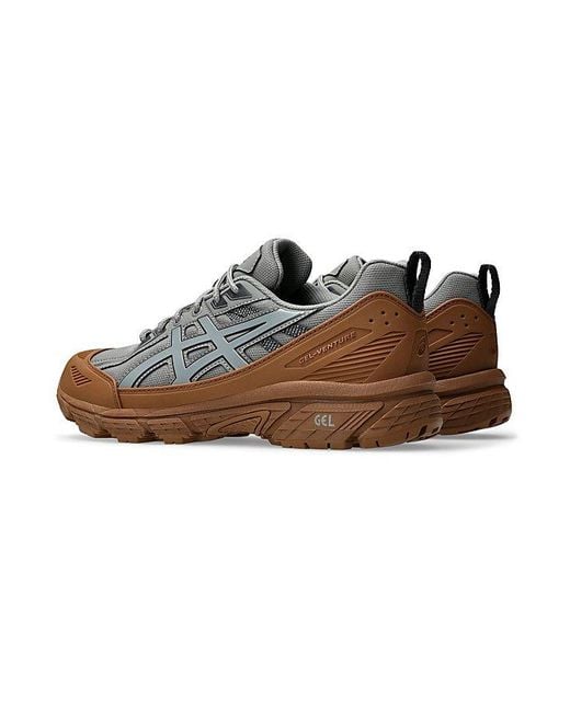 Asics Brown Gel-Venture 6 Shield Sportstyle Sneakers for men