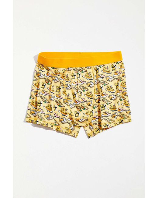 Urban Outfitters Yellow Uo Gudetama Boxer Brief for men