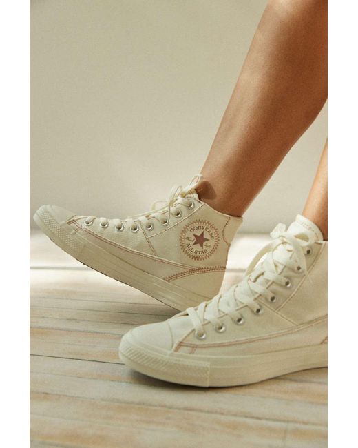 Converse Natural Chuck Taylor All Star Patchwork High Top Sneaker