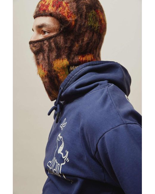 Market Blue Fauxtree Balaclava,at Urban Outfitters for men