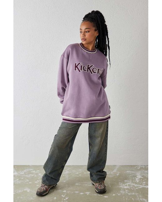 Kickers Purple Sweatshirt