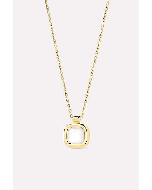 Ana Luisa Brown Clara Mother Of Pearl Pendant