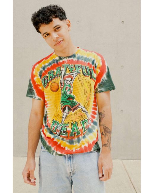 Urban Outfitters Multicolor Grateful Dead Slam Dunk Tee for men