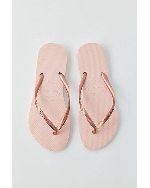 Havaianas Pink Slim Flip Flops Sandal