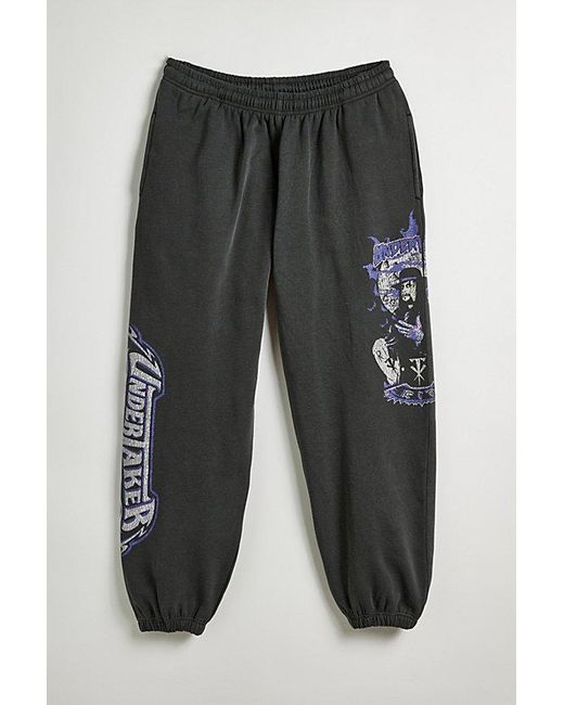 Urban Outfitters Gray Wwe Undertaker Sweatpant for men