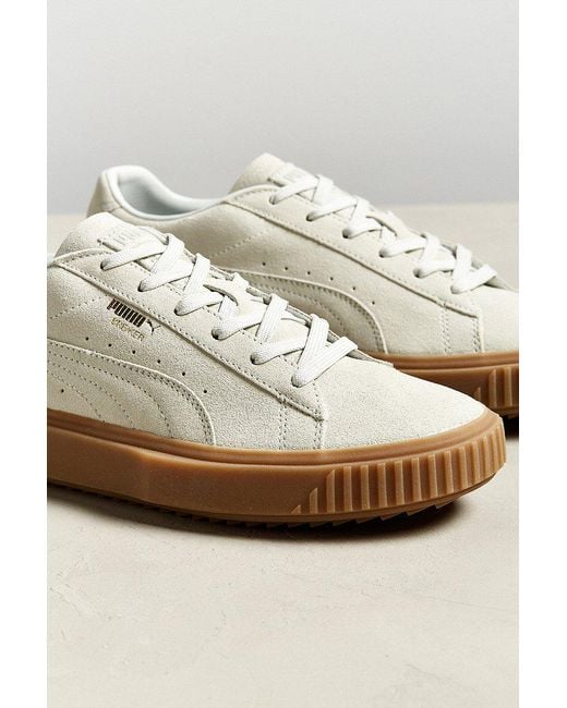 PUMA Puma Breaker Suede Gum Sole Sneaker for Men | Lyst