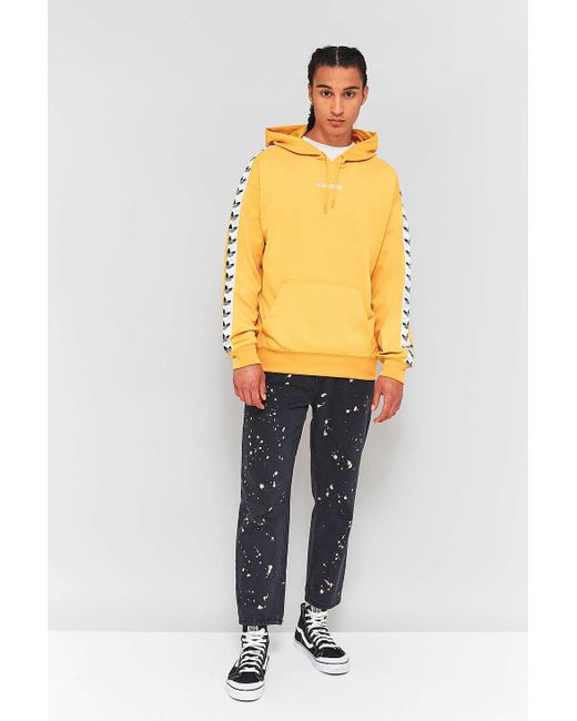 adidas Synthetic Adicolor Tnt Tape Hoodie In Yellow Az8127 for Men | Lyst UK