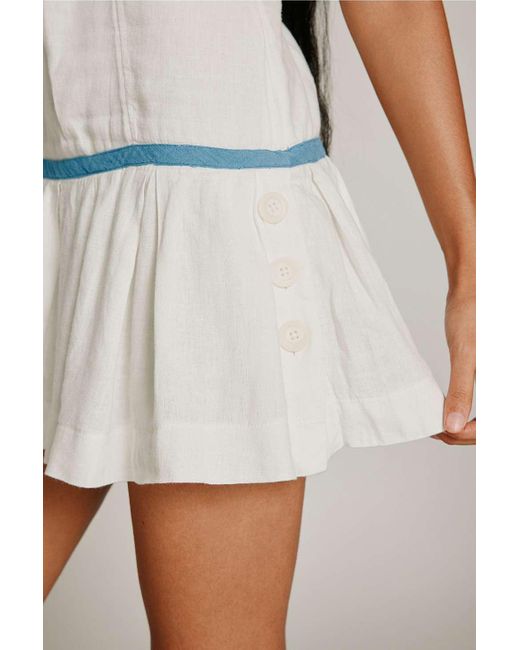 Kimchi Blue White Faye Mini Dress